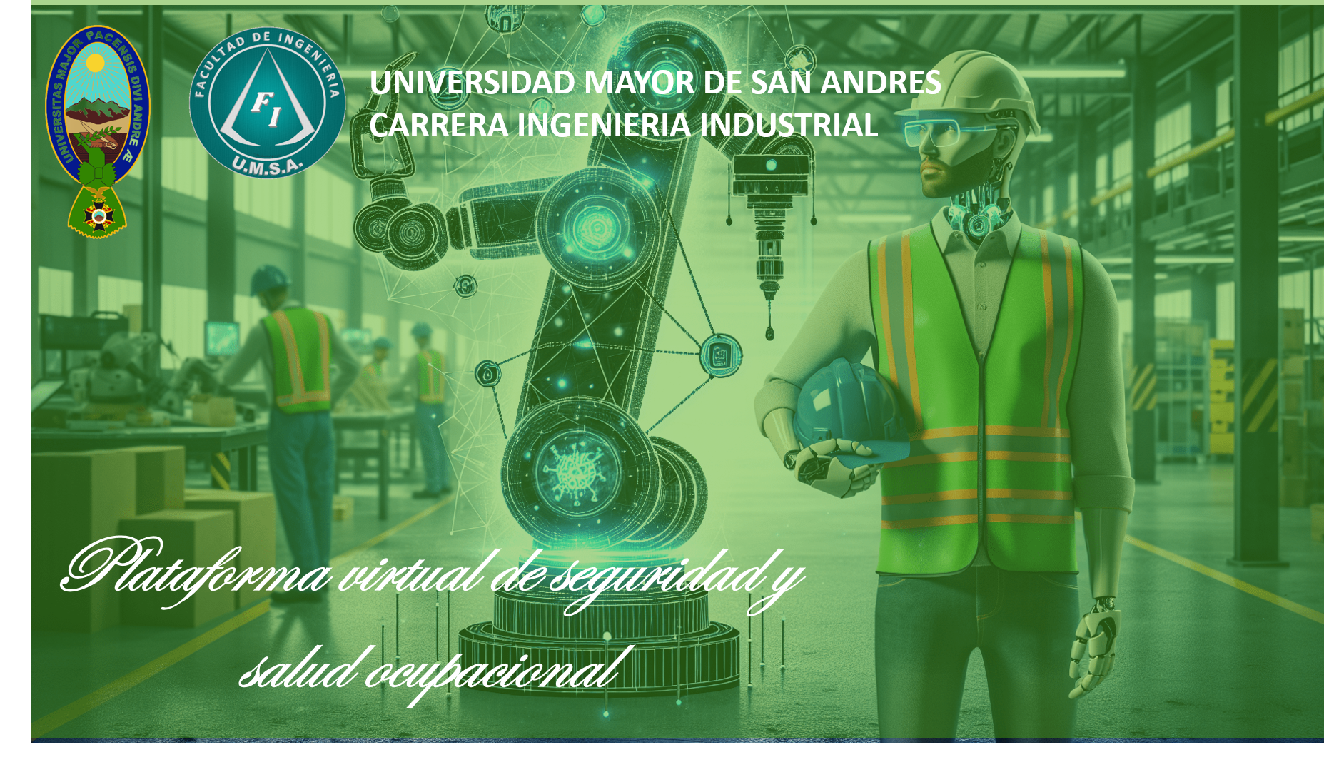 Plataforma virtual de seguridad y salud ocupacional de la carrera de ingeniería industrial.